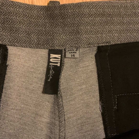 Kut from the Kloth women’s size 14 herringbone flare leg trouser. - Picture 6 of 14